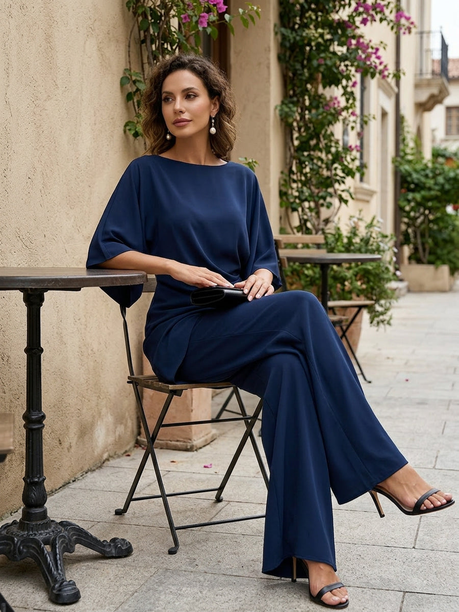 Sienna™ | Elegant Draped Two-Piece Set