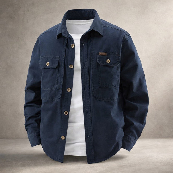 Bennett Double-Pocket Utility Overshirt