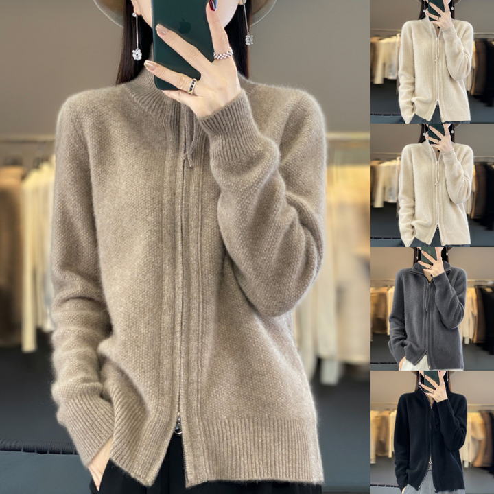 Luna | Cardigan Morbido con Zip