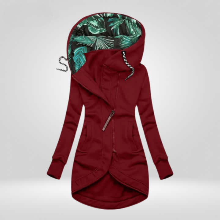 Margaret | Cozy Longline Fall Jacket