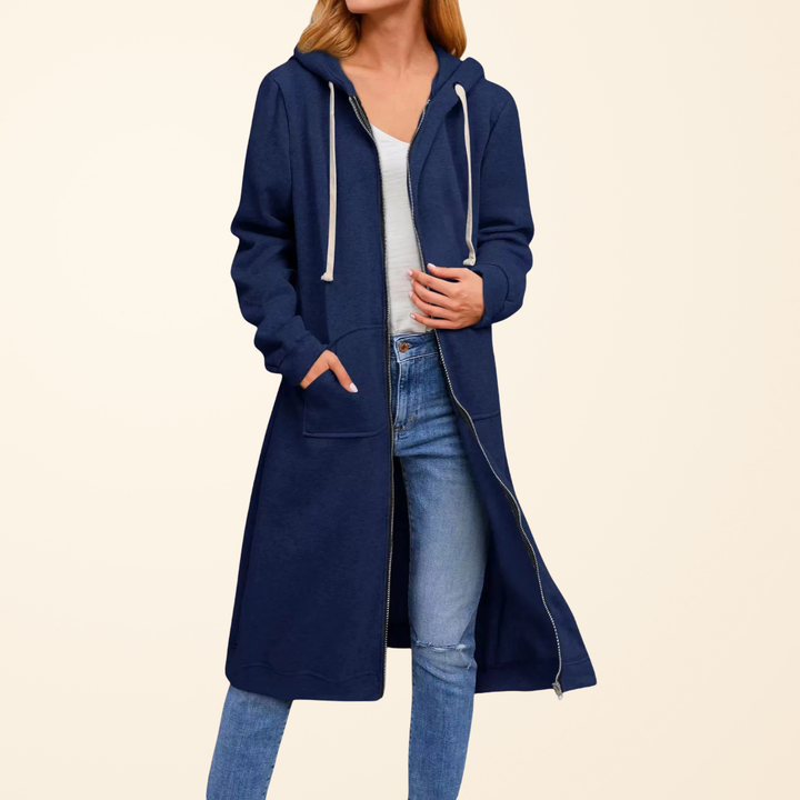 Brixley™ | Cardigan Lungo con Zip