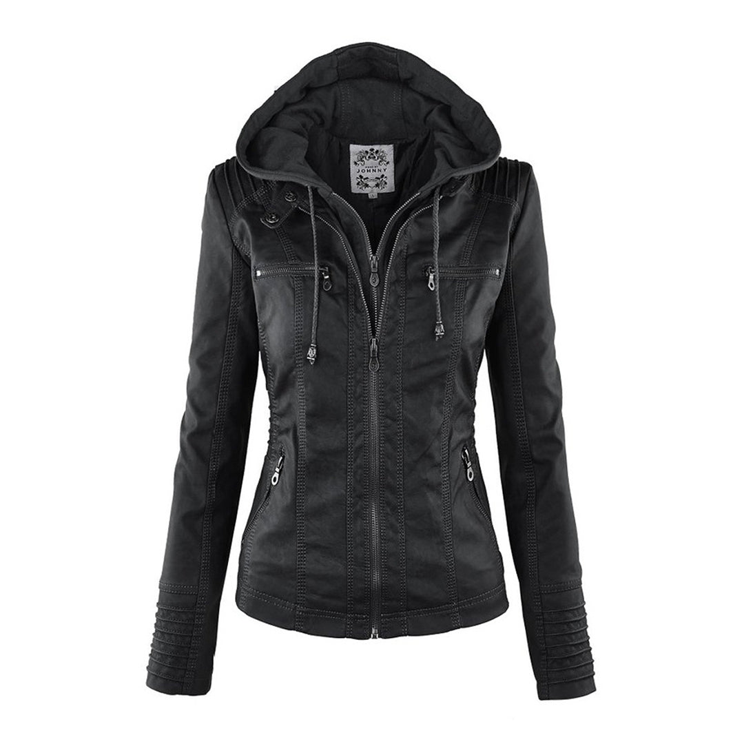Macarena | Chaqueta Motera con Capucha