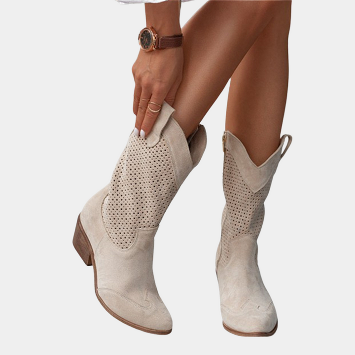 Rachelle™ Cowboy Style Orthopedic Boots