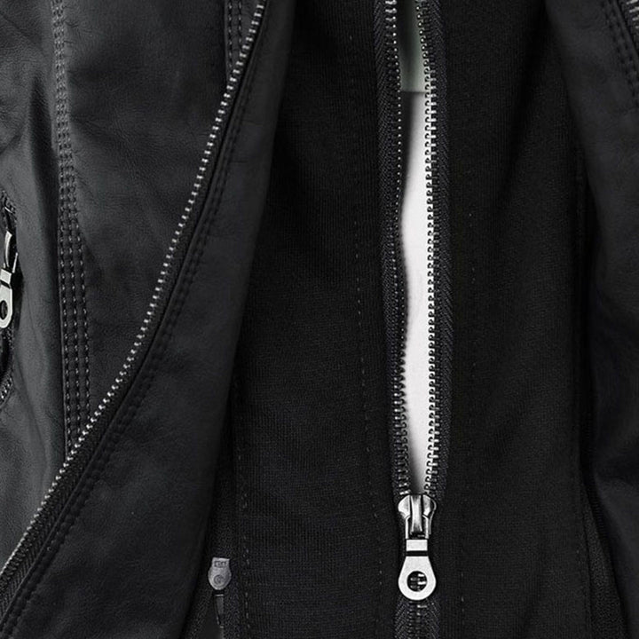Macarena | Chaqueta Motera con Capucha