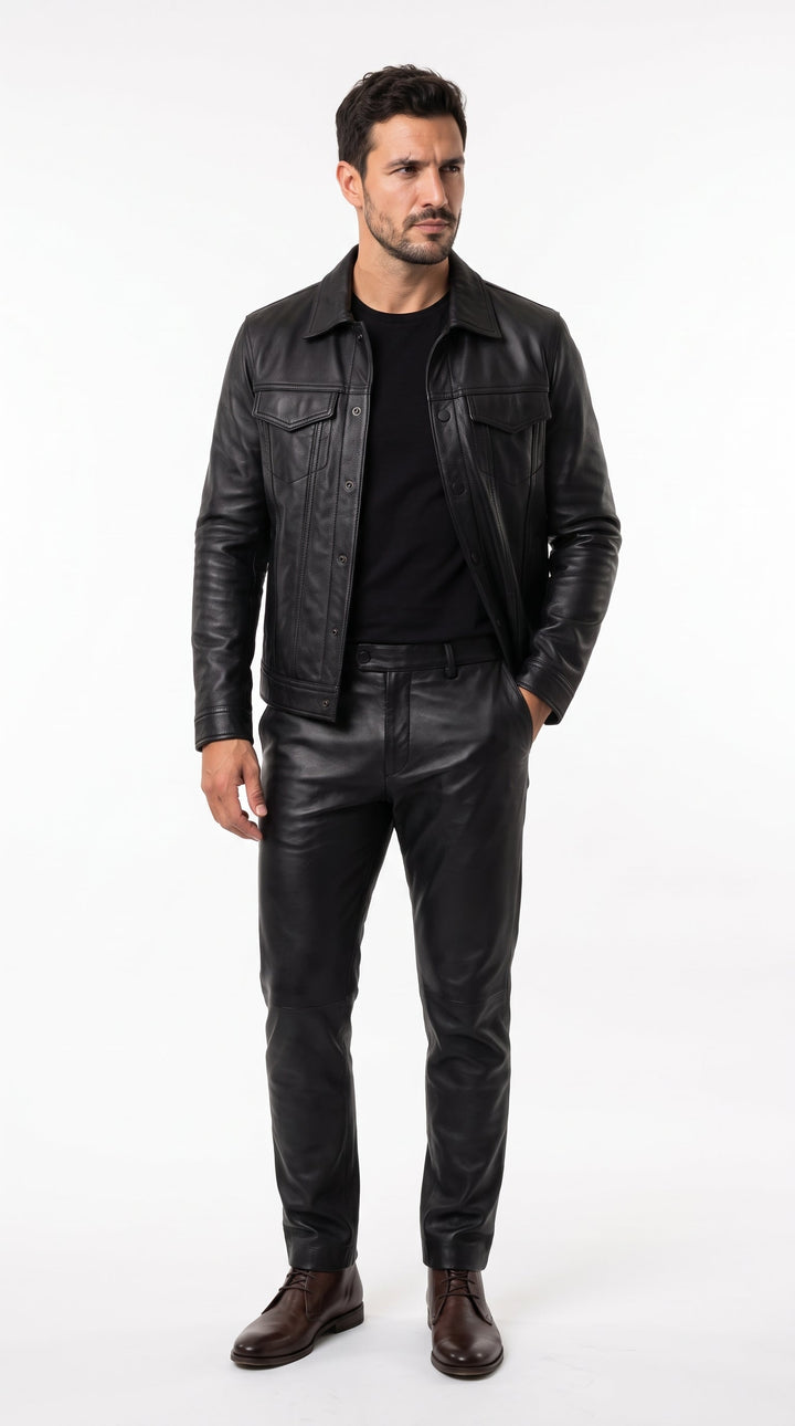 Warren | Classic Leather-Look Jacket