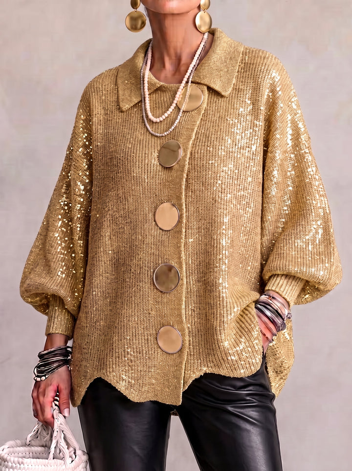 Ardelle™ | Cardigan Oversize con Collo